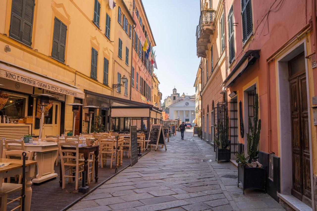 057 - Casa Portobello, Centrale A 50 Metri Dal Mare Sestri Levante Exterior foto